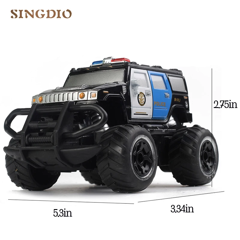 1:43 RC мини Hummer скоростной внедорожный багги rc электрический автомобиль