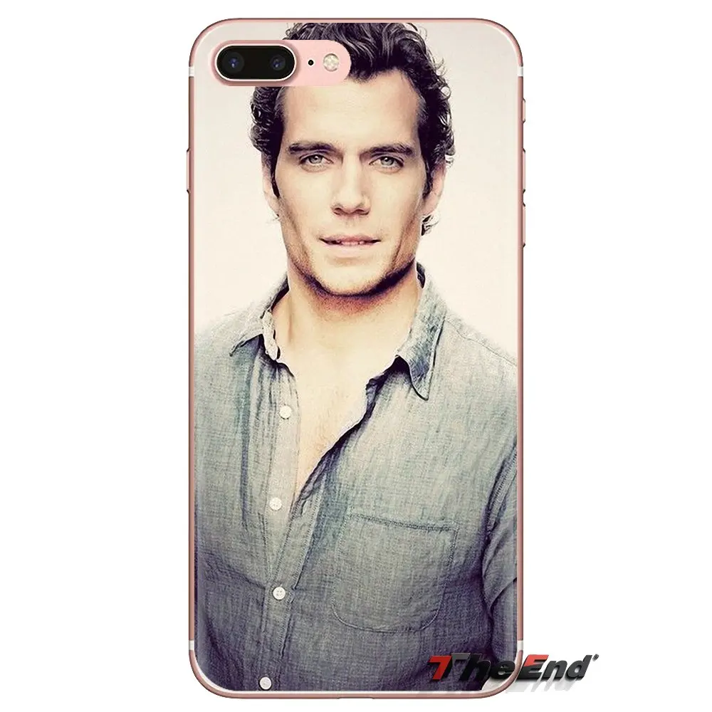 Мягкий прозрачный чехол для iPod Touch Apple iPhone 4 4S 5 5S SE 5C 6 6S 7 8 X XR XS Plus MAX Henry Cavill Man of Steel Star