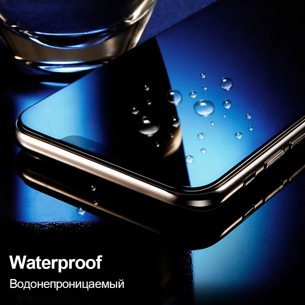 TOMKAS Защита экрана для iPhone X XS закаленное 6D изогнутое стекло XR Защитная пленка