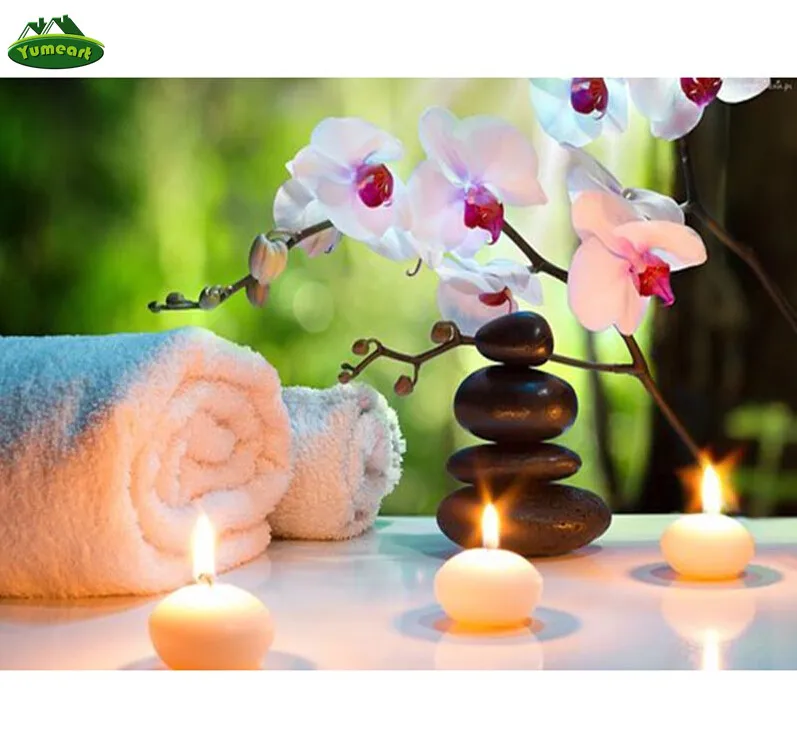 Алмазная 5D картина сделай сам цветы фаленопсиса вышивка крестиком кристалл