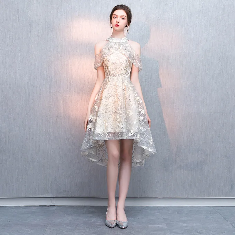 Вечернее платье weiyin De Soiree 2020 Новое Розовое ТРАПЕЦИЕВИДНОЕ вечернее без рукавов с
