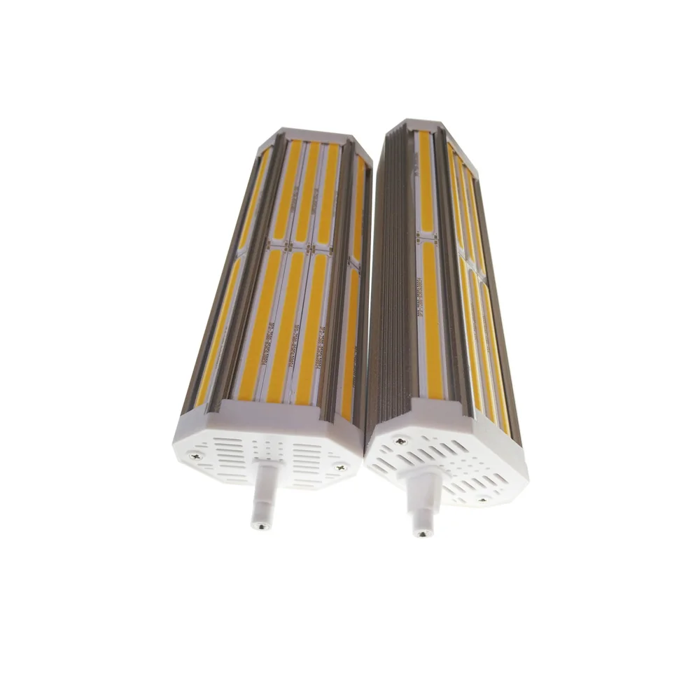 Приглушаемая Светодиодная лампа высокой мощности 189 мм R7S 50 Вт COB J189 светодиодная