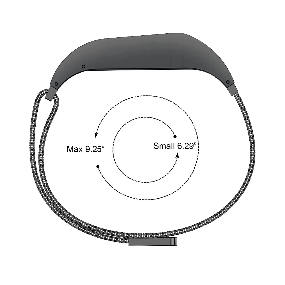 Браслет для Fitbit Flex 2 ремешок Миланская Магнитная Петля из нержавеющей стали смарт