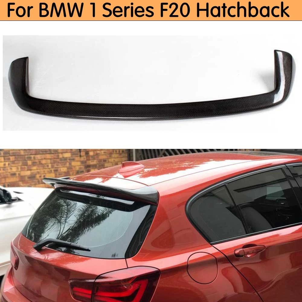 Задний спойлер на крышу хэтчбека из углеродного волокна для BMW 1 серии F20 118i 125i 2012