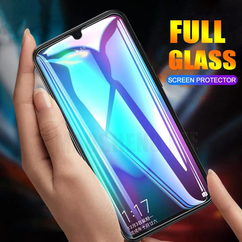 Закаленное стекло для Huawei P Smart 2019 2 шт./лот защита экрана от синего света Защитная