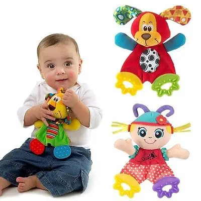 Новые 3 вида стилей детские мягкие игрушки полотенце Playmate Calm кукла с