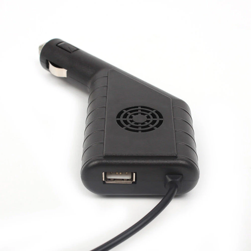 2 в 1 Автомобильное зарядное устройство Зарядка аккумулятора USB порт адаптер для
