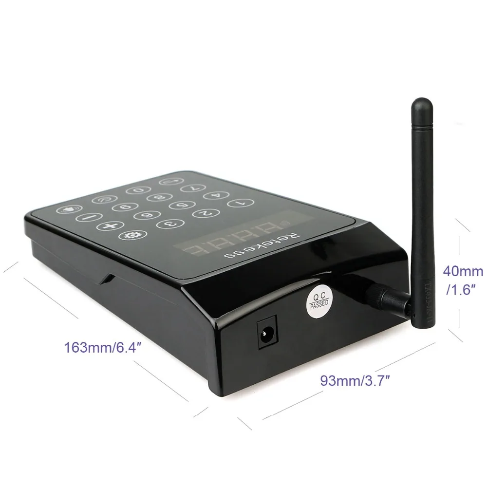 RETEKESS TD103 Restaurant Coaster Pager Waiter Wireless Calling System With Touchable Keypad Transmitter + 10 Pagers | Компьютеры и