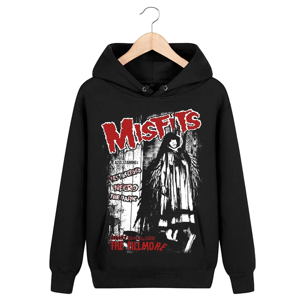 4 дизайна 3D череп кости Sudadera Misfits рок худи, зимняя куртка брендовая одежда панк хеви-метал принт pollover Толстовка