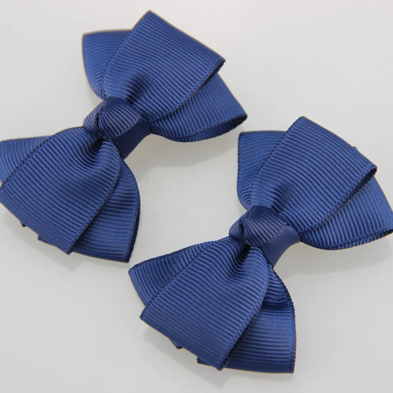 5 пар/лот Сури луки дети Головные уборы Луки Заколки для волос маленьких Обувь