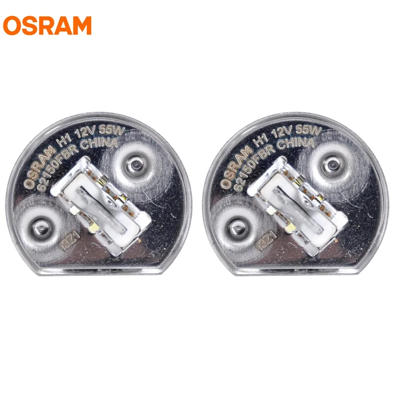 OSRAM H1 12 В 55 Вт 2600 К 62150FBR туман выключатель ксенон желтый 200% свет 60% более ярким Авто