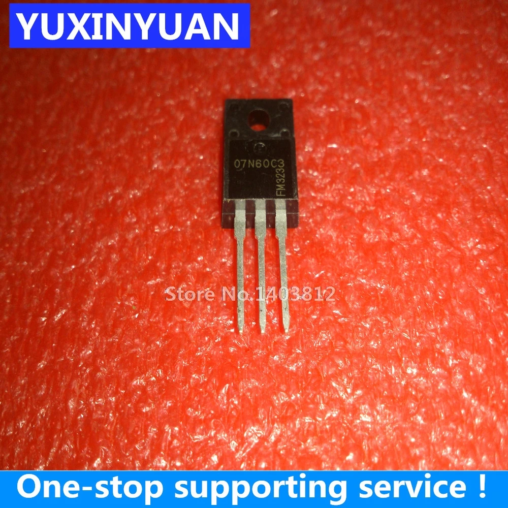 

5PCS SPA07N60C3 TO-220F IC новый в наличии