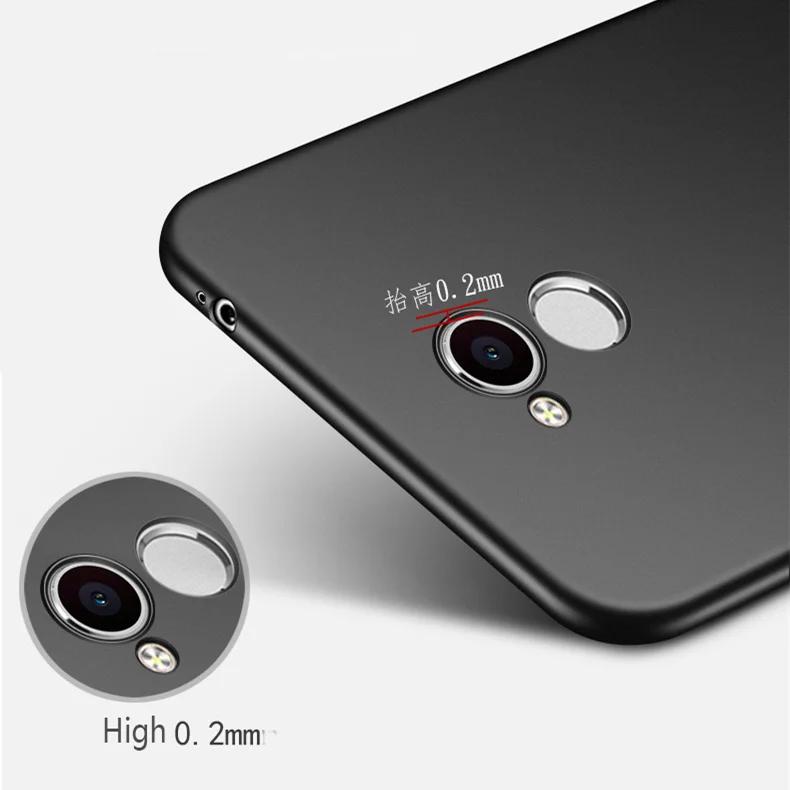 Чехол wolfrole для Huawei Honor 6C Pro гладкий Тонкий чехол телефона из ПК V9 Play Shell 5 2'' |
