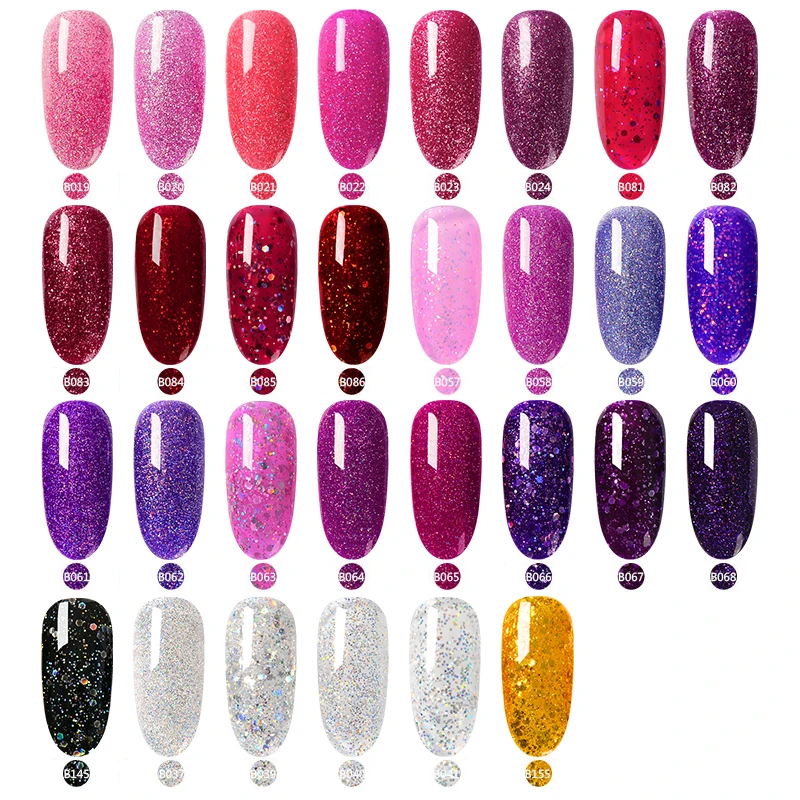 Набор УФ-гель-лаков для маникюра 5 мл Полупостоянный Гибридный Цветной Гель-лак