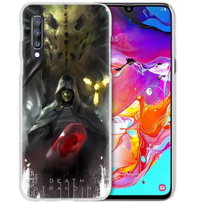 08 Death Stranding чехол для samsung Galaxy A50 A70 A20e A40 A30 A20 A10 A8 A6 плюс A9 A7 жестркий Прозрачный поликарбонатный чехол-портмоне для телефона чехол - Цвет: 08