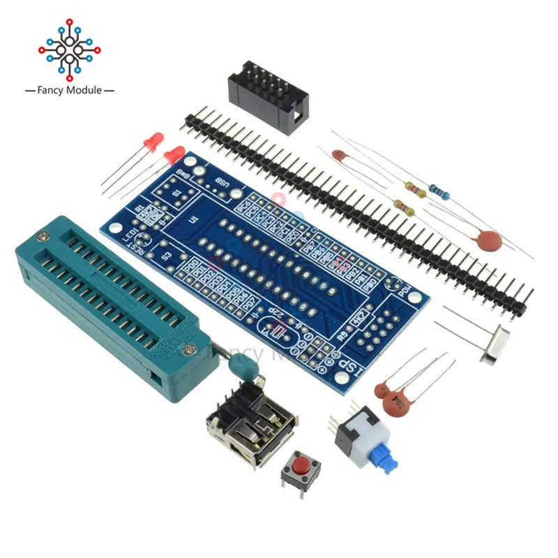 ATmega8 ATmega48 ATMEGA88 макетная плата AVR DIY Kit