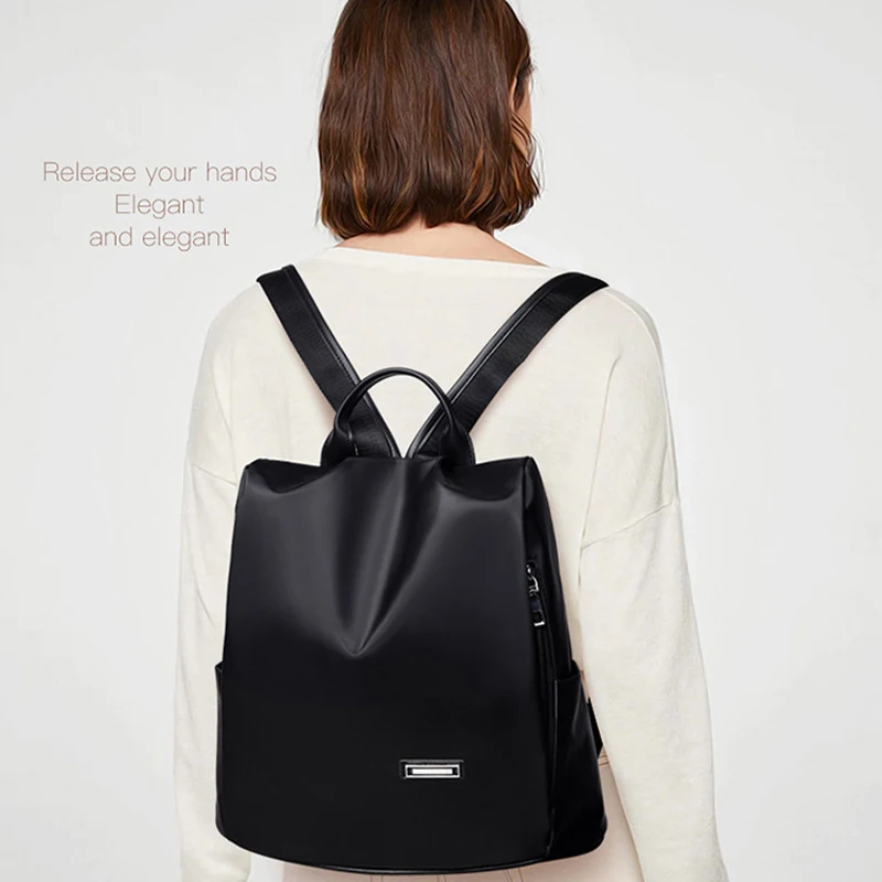 Женский водонепроницаемый рюкзак из ткани Оксфорд Повседневная Дорожная сумка