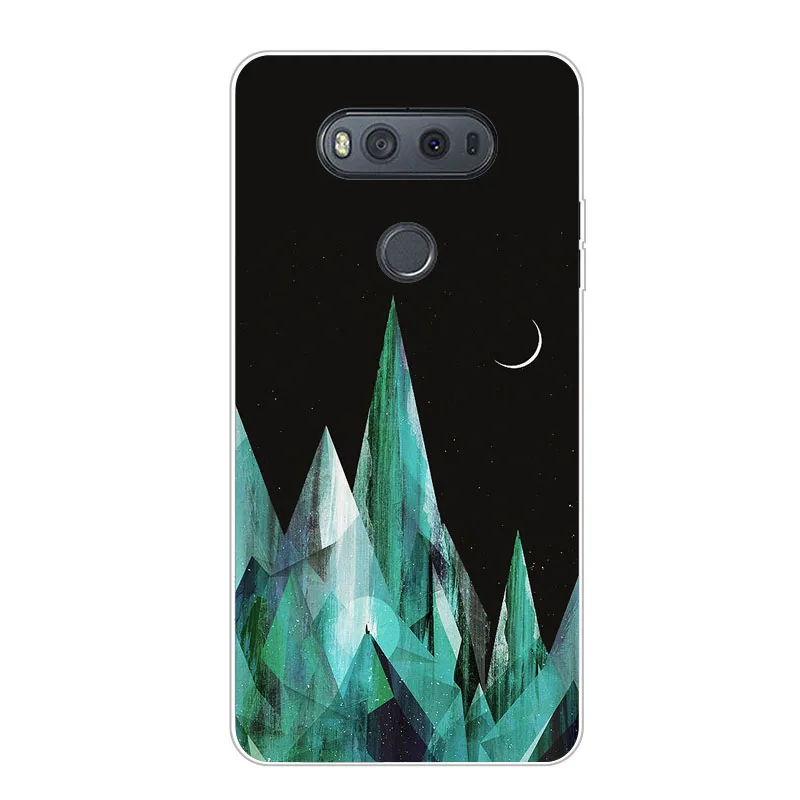 Чехол для LG v20, силиконовая Мягкая задняя крышка из ТПУ с космическим пейзажем для LG v20, защитный чехол для телефона s shell