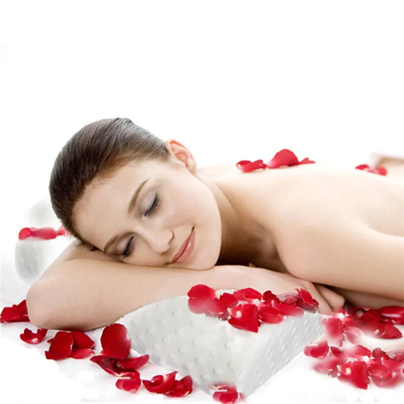 Новинка 2017 Ортопедическая подушка для шеи волокно медленный отскок