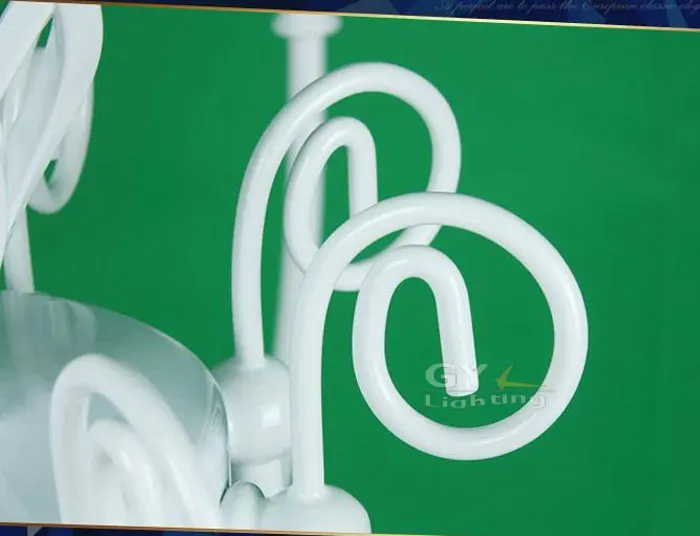 Современные китайские люстры двуслойные свечи вилла лестница светильник