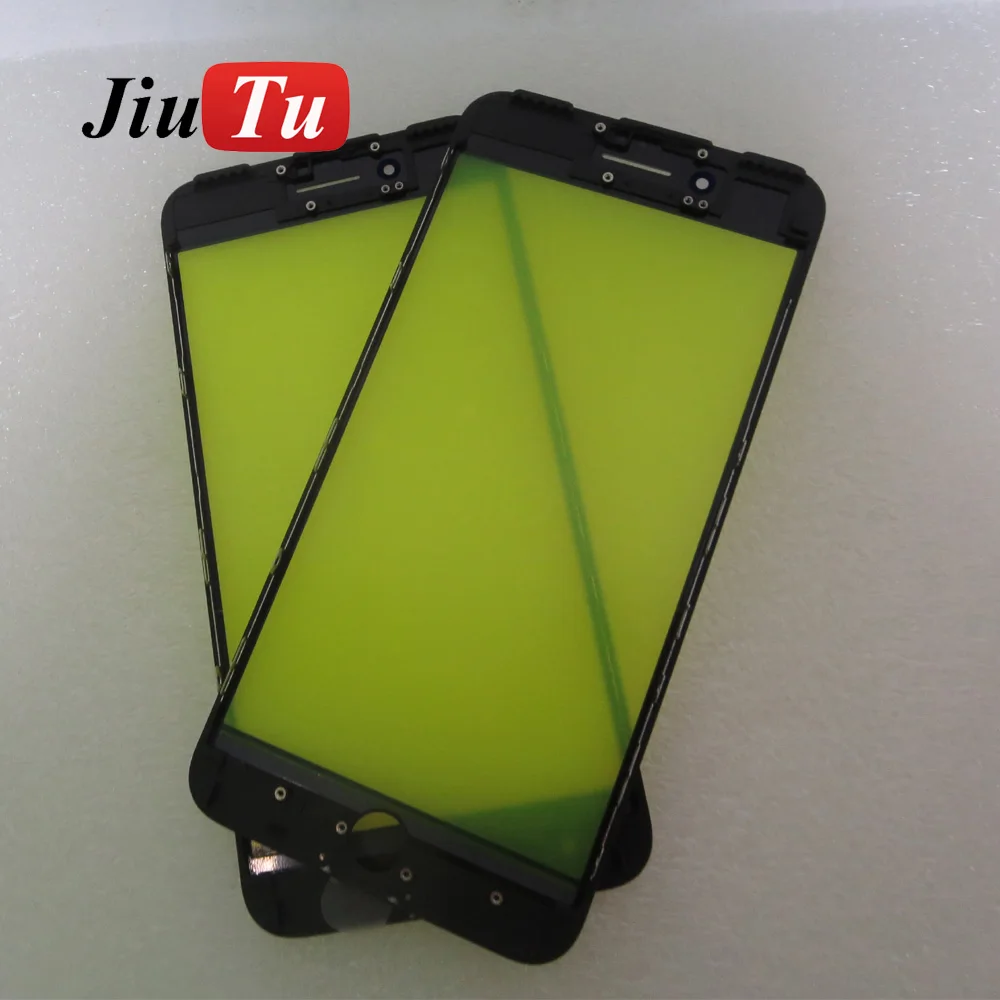 Original LCD Front Glass Outer Lens with Bezel Frame for iphone 7 7G Plus 4.7inch 5.5 inch Cracked Refurbishment JiuTu | Инструменты