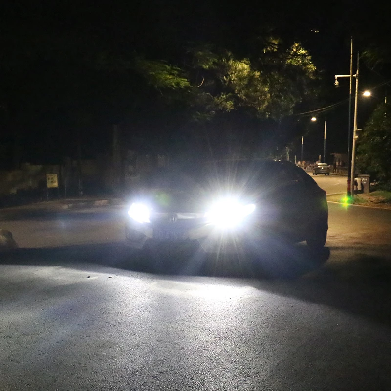 2PCS Car Light C6 H4 H1 H7 H3 H11 9005 9006 72W 7600LM 6000K LED lamp headlights Fog 6500K styling DC 12V | Автомобили и