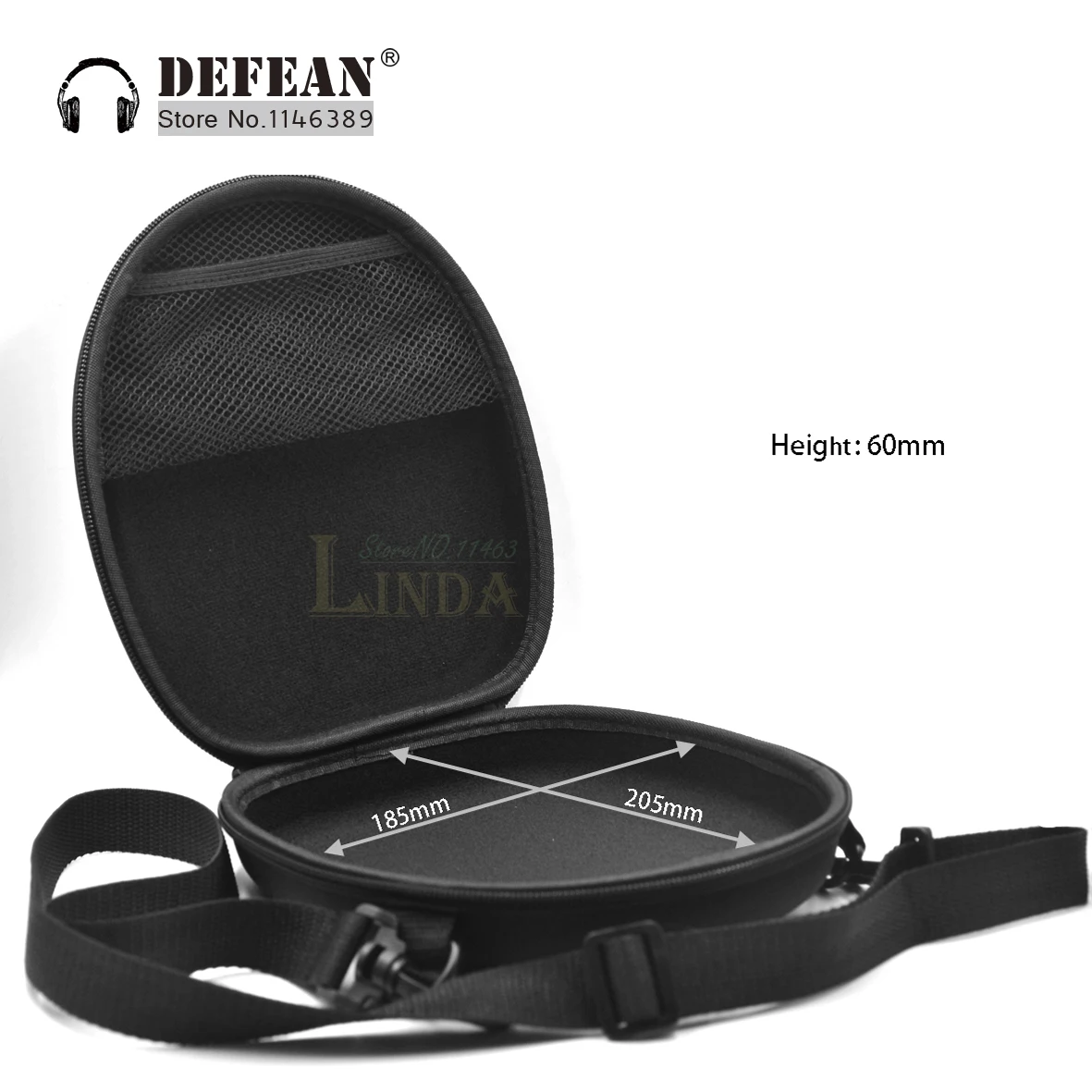 Портативный чехол для гарнитуры Round Ear 2 AE2 AE ON OE2 i QC2 QC15 qc25 35|headset parts|headset caseqc25 case |
