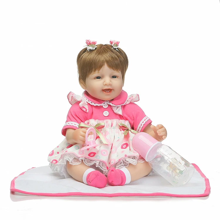Ручной работы 16 &quot40 см Reborn Младенцы силиконовые виниловые куклы l. o. l игрушки bebe