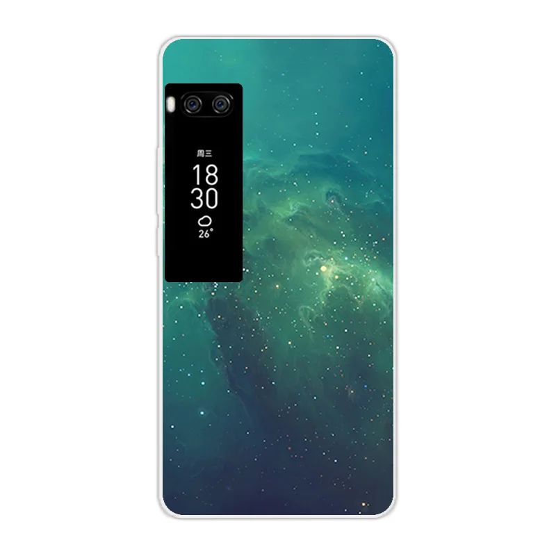 Роскошный ТПУ чехол для Meizu Pro 7 Plus задняя крышка 5 дюймов прозрачный кактус