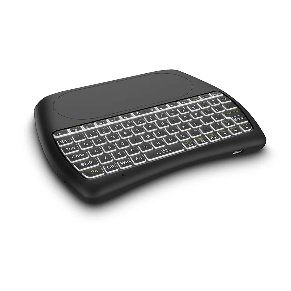 игровая клавиатура D8 Pro Plus i8 английская 2 4 ГГц Беспроводная мини с подсветкой Air