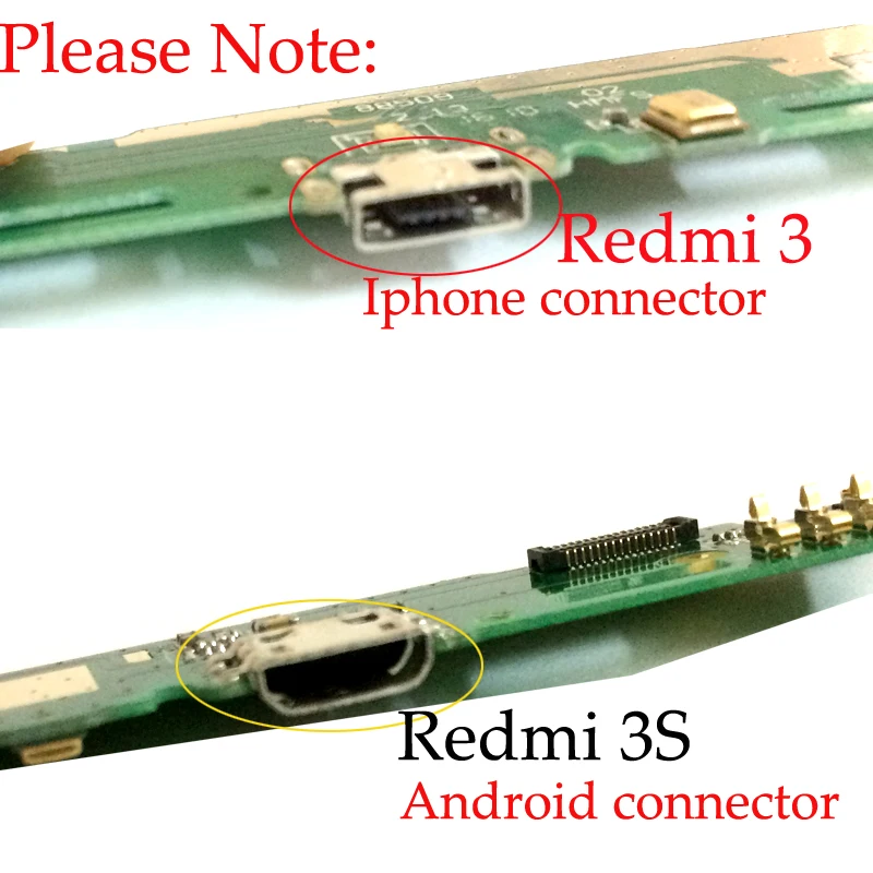 Оригинальный Новый USB порт для зарядки гибкий кабель док станции Xiaomi Redmi 3 3S