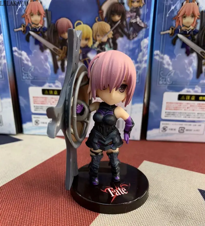 6 шт./компл. Новый фигурку аниме Fate Stay Night мини Tamamo без Mae Мэтью ската сабля Okita Souji Q