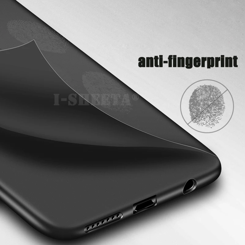 Противоударный чехол для Huawei Y5 Y6 Y7 Prime 2018 Защитный Мягкий ТПУ силиконовый матовый