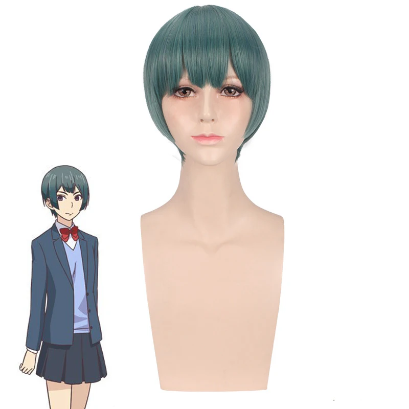 Женский короткий парик из аниме Kiss He Not Me Nishina Shin костюм для косплея Watashi ga Motete Dosunda