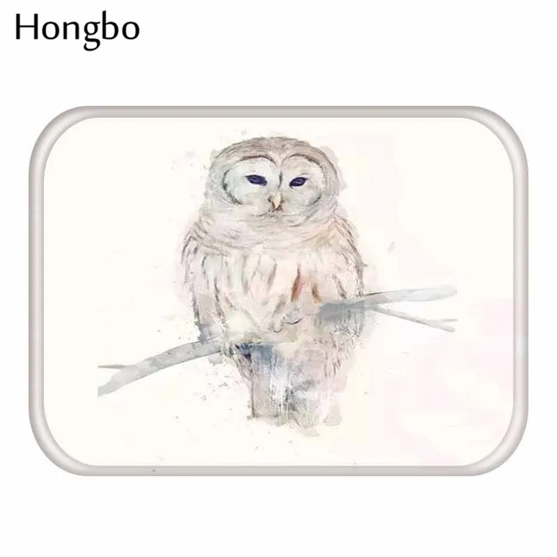 Hongbo Cat Owl Door фланелевые коврики ковер с животным рисунком вход в помещение коврик
