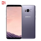 Оригинальный разблокированный Samsung Galaxy S8S8 PLUS, 4 Гб ОЗУ 64 Гб ПЗУ, одна Sim-карта, Восьмиядерный процессор, система Android, сканер отпечатков пальцев, мобильный телефон