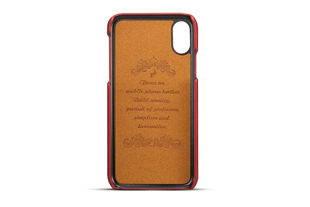Чехол для телефона из искусственной кожи для Iphone XR XS MAS 8 7 6 PLUS с держателем для карт