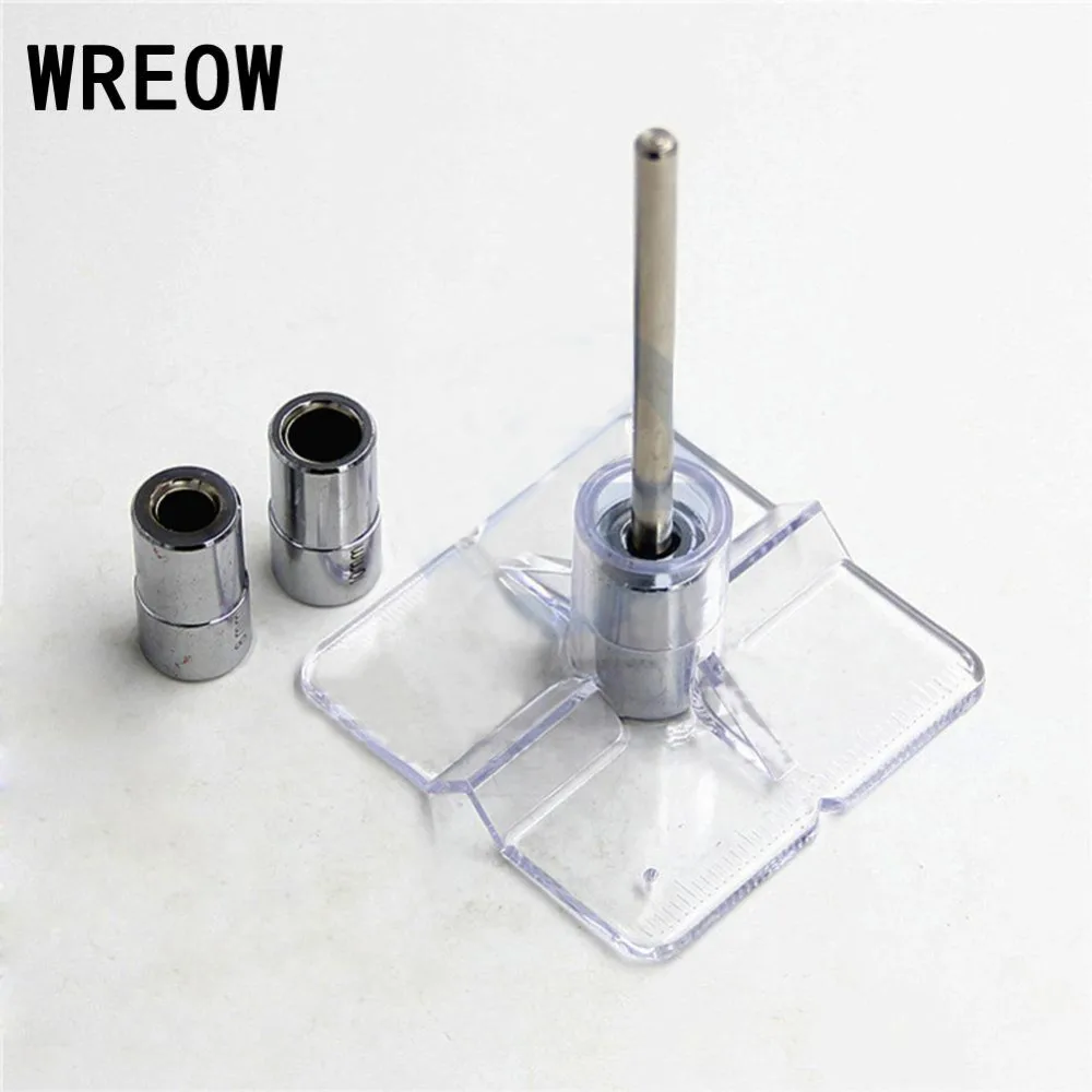 

1Set 6/8/10mm Mini Pocket Hole Drill Dowel Jig Guide Woodworking Oblique Hole Depth Ring Positioner Drill Bit Locator Set Kit