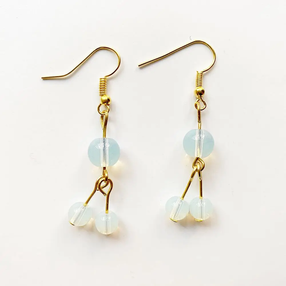 Женские серьги подвески с кристаллами 1 пара|Серьги-подвески| |