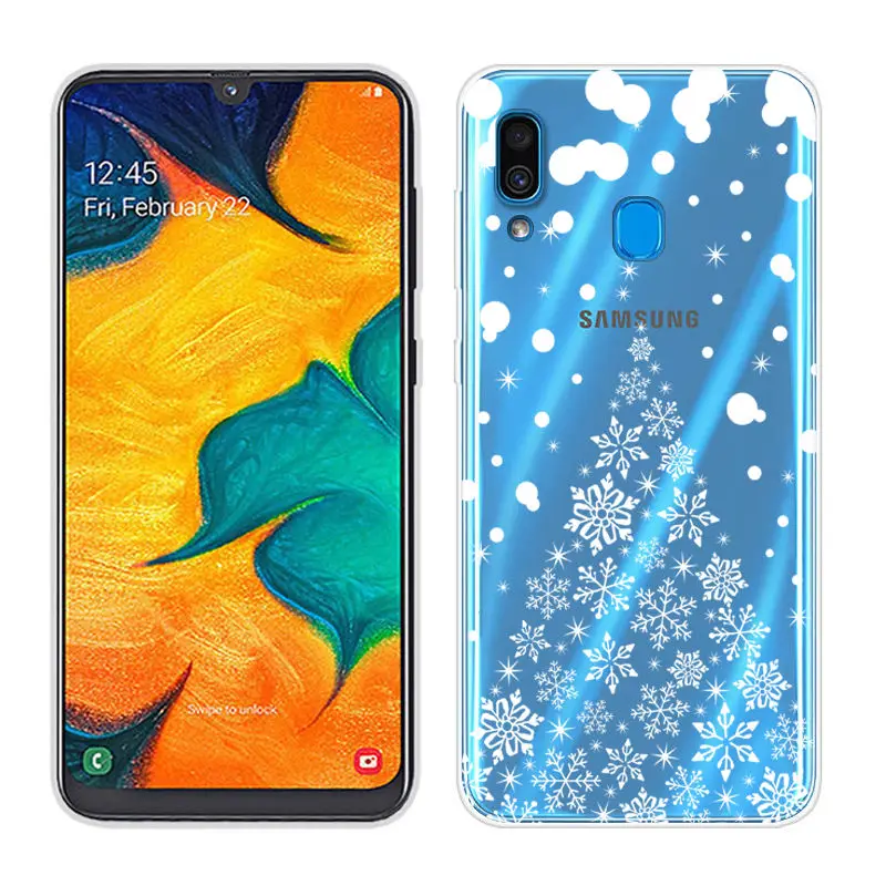 Мягкий ТПУ чехол для Samsung Galaxy A40 A30 прозрачный силиконовый A50 A10 A60 A70 SAM-A505F Fundas |