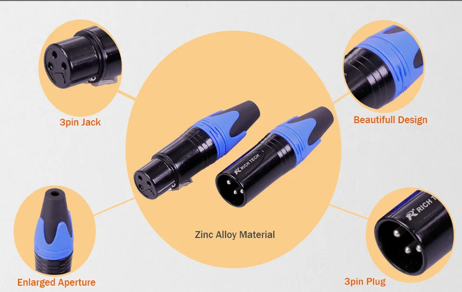28 комплектов 3PIN XLR разъем микрофонный штекер мужской женский адаптер MIC провод разъем 7 цветов предложение 1 комплект M/F
