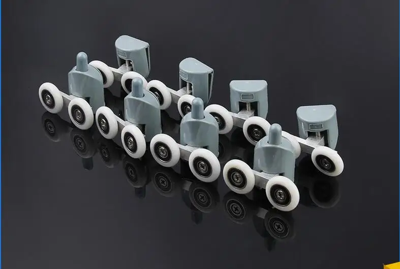 Ролик для душевой двери ролик стеклянной дуговой дуги комнаты шкив раздвижной