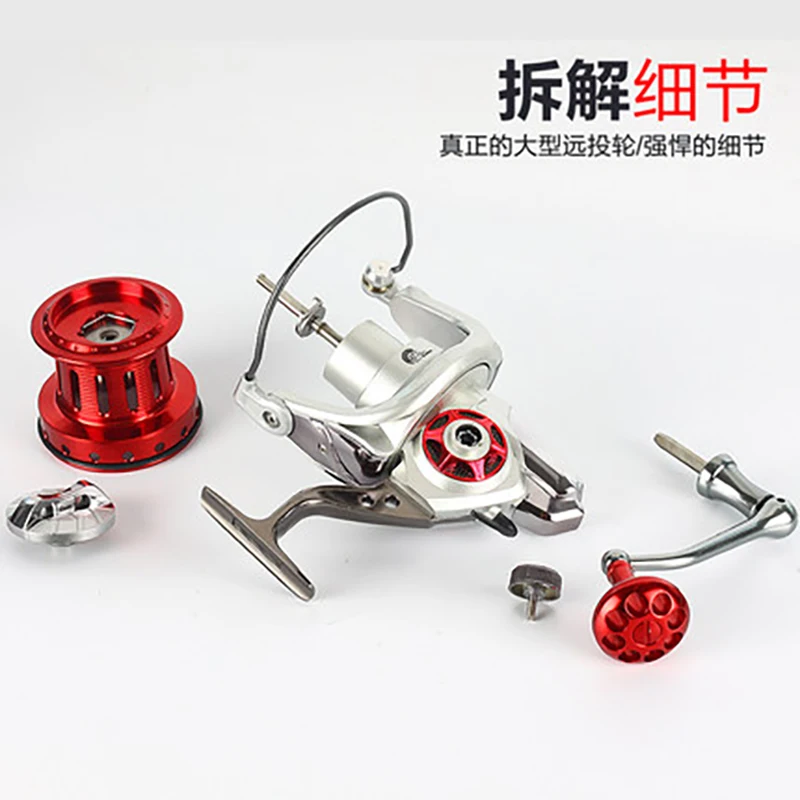 Новый TS8000 TS10000 TS12000 17 + 1BB металлический донной Reel длинный выстрел Морская рыбалка