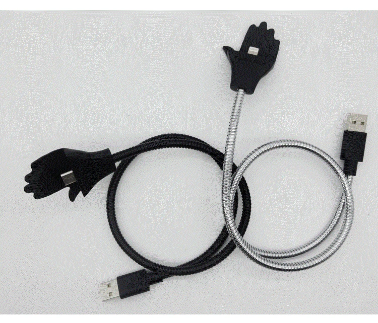 Гибкий держатель для телефона ленивый кронштейн стоячий usb зарядный стоячий кабель держатель для зарядного устройства iPhone samsung huawei Android