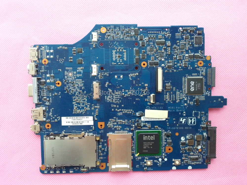 Для Sony MBX-165 Материнская Плата Ноутбука G86-771-A2 A1369752B MS91 REV: 1.0 8400 М GT 256 МБ 100%