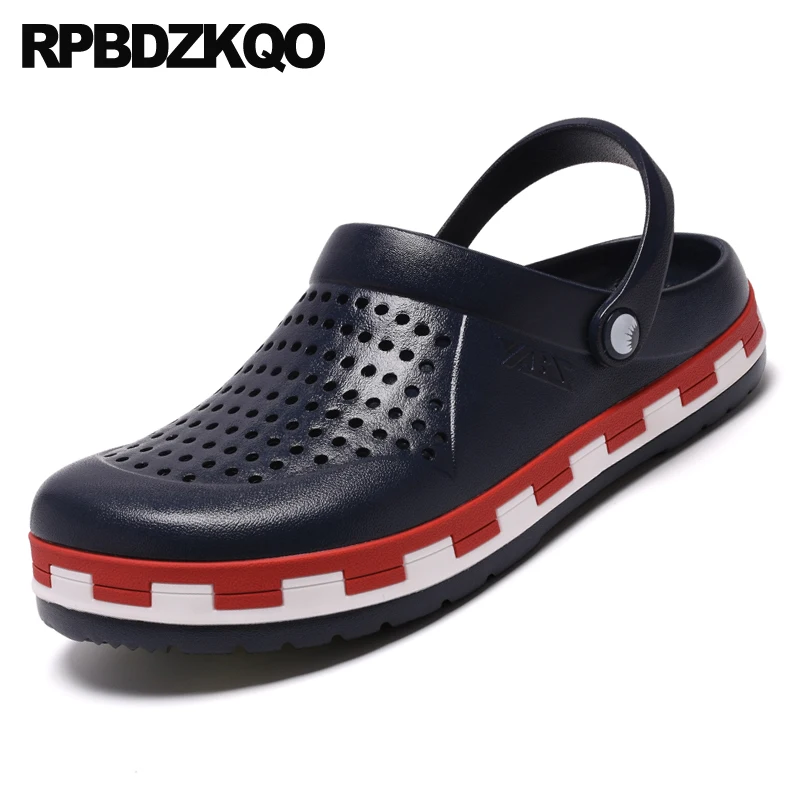 Мюли шлепанцы для сада сандалии улицы без застежки дышащие закрытый носок летняя