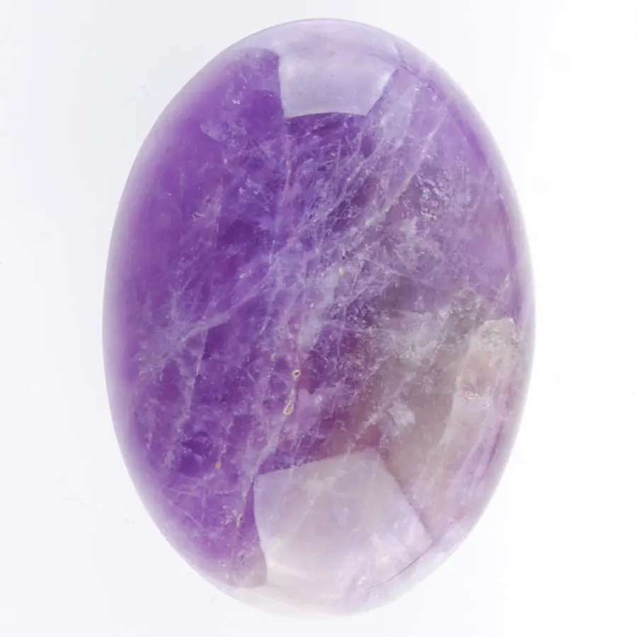 Amethyst PU3159 WOJIAER натуральные овальные драгоценные камни кабошон кабина без отверстия 22x30x8 мм для изготовления ювелирных изделий 1 шт. PBU314 - Цвет: Amethyst PU3159