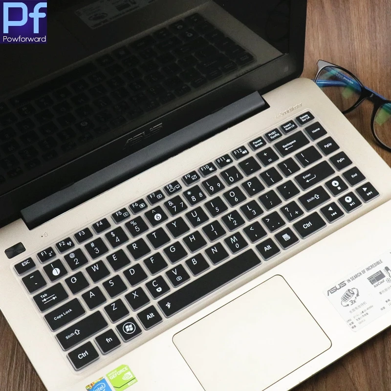 14 дюймов чехол для клавиатуры ноутбука протектор кожи Asus X456 R457 K456 A456U A441UV7500 V451LN R414U