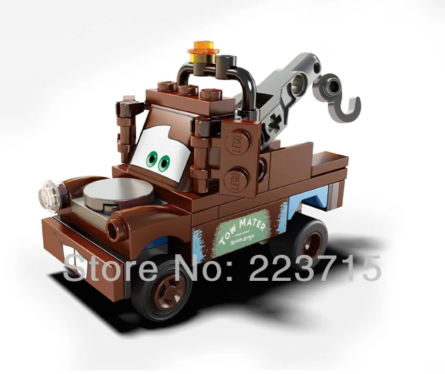 

*Tow Mater* DIY enlighten block bricks,Compatible With other Assembles Particles