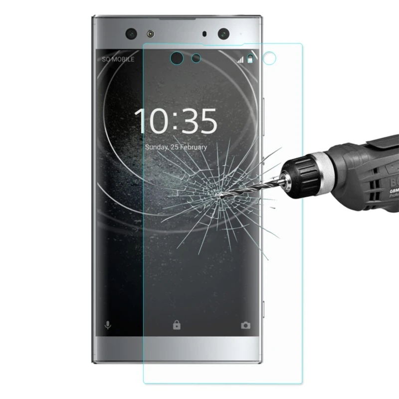 ENKAY Hat Prince для Sony Xperia XA2 Ultra 0 26 мм 9H твердость 2.5D изогнутые края Закаленное стекло